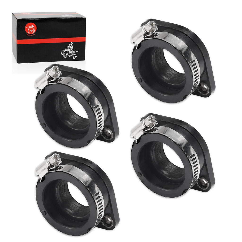 Set of 4 Intake Manifold Boots for Kawasaki KZ1000 (1981–1983) 16065-1135