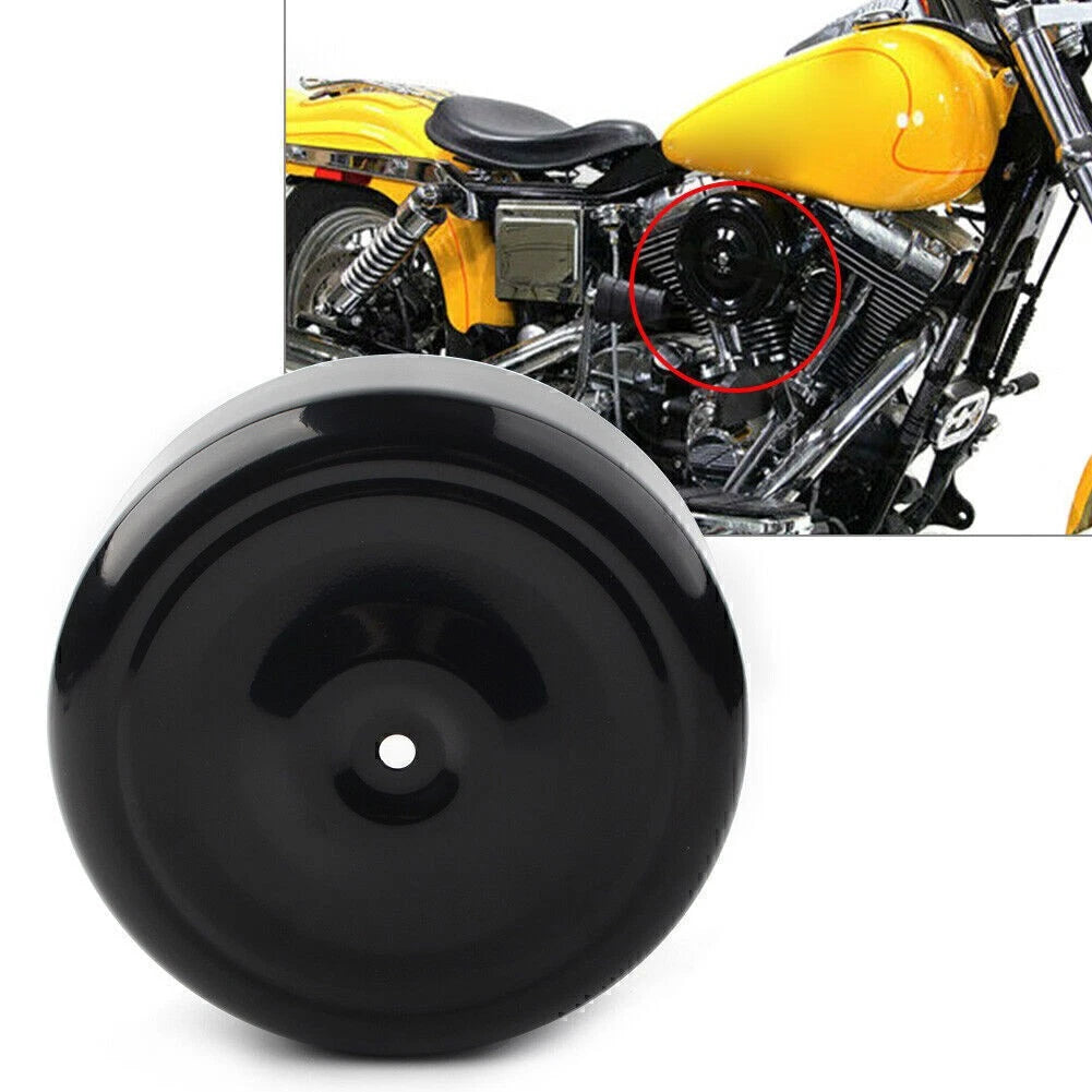 7" Bobbed Style Air Cleaner Cover for Harley Softail Dyna