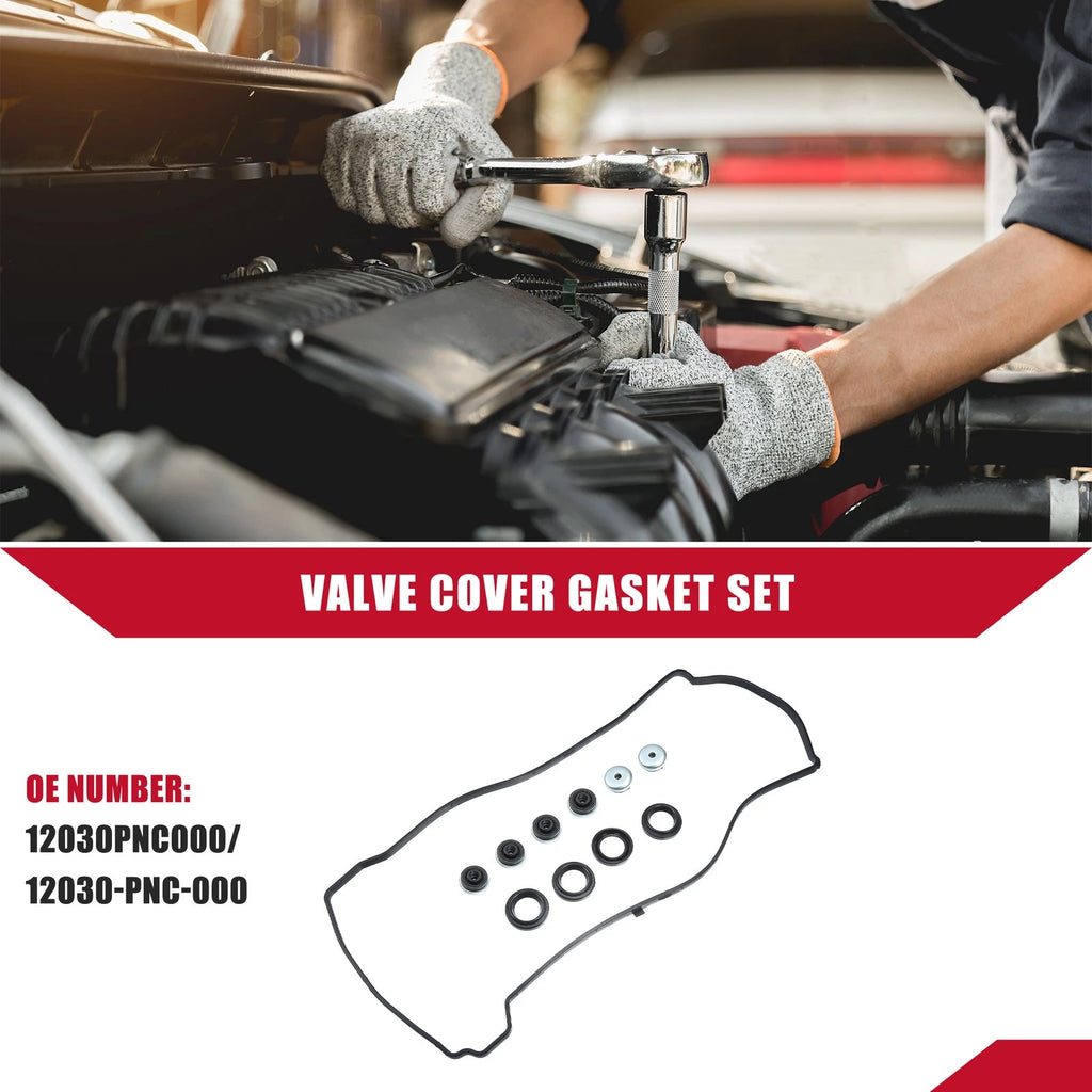 Cylinder Head Valve Cover Gasket Replacement for Honda Civic (2002–2005)