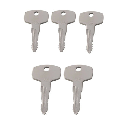 5X Ignition Key for Nissan Older Forklift (X7)