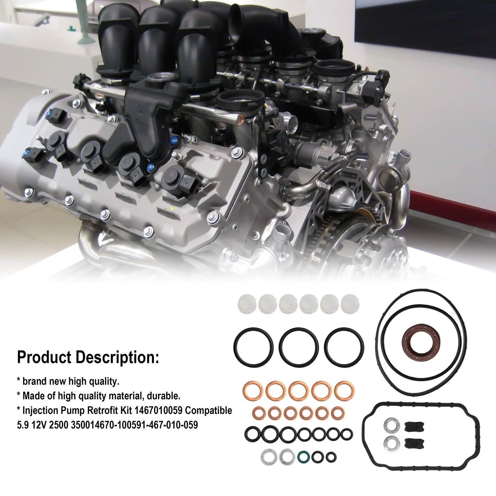 Jet Pump Rebuild Kit for Cummins (14670, 10059)
