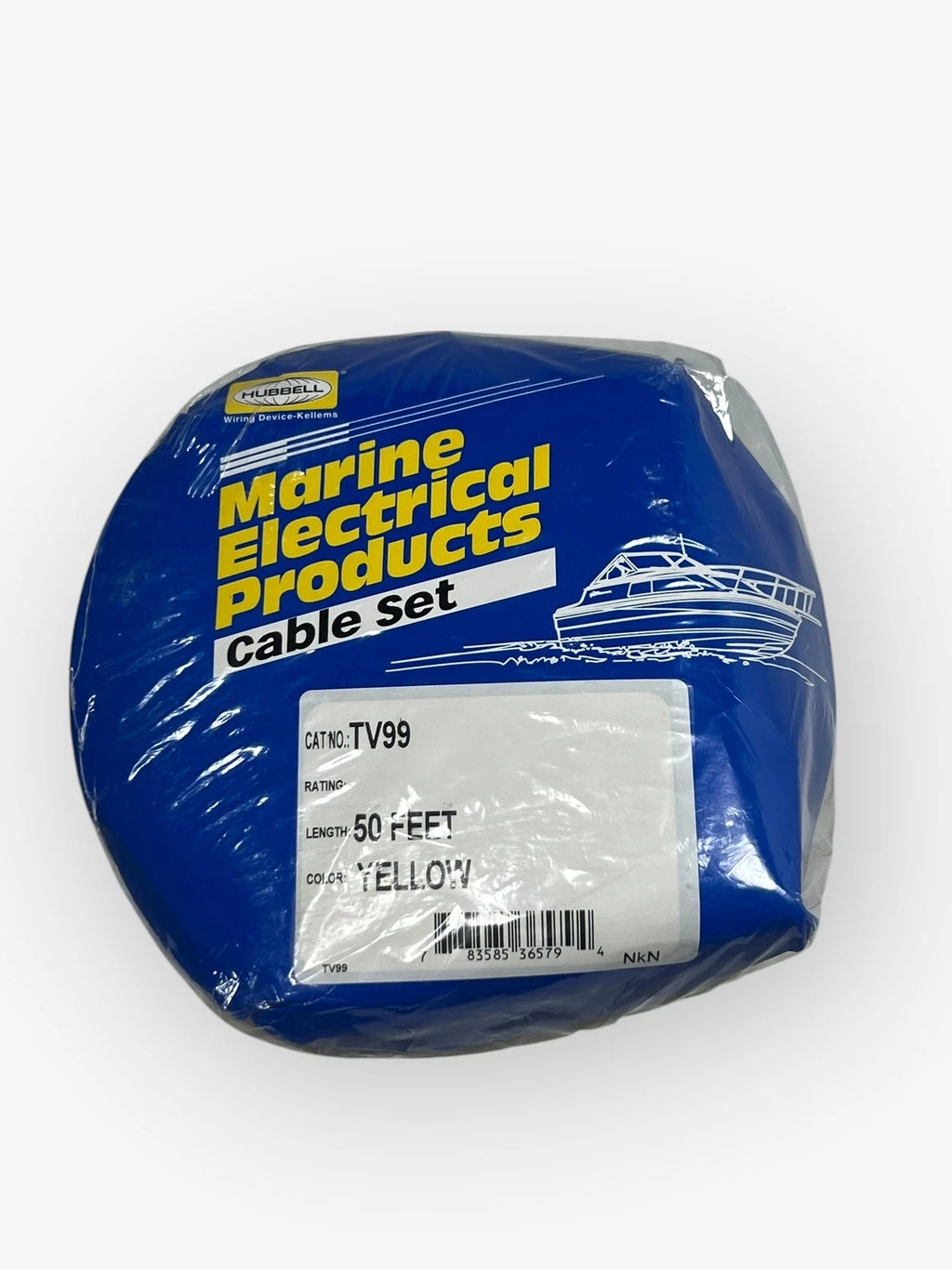 TV Cable Set for Hubbell (50FT, TV99)