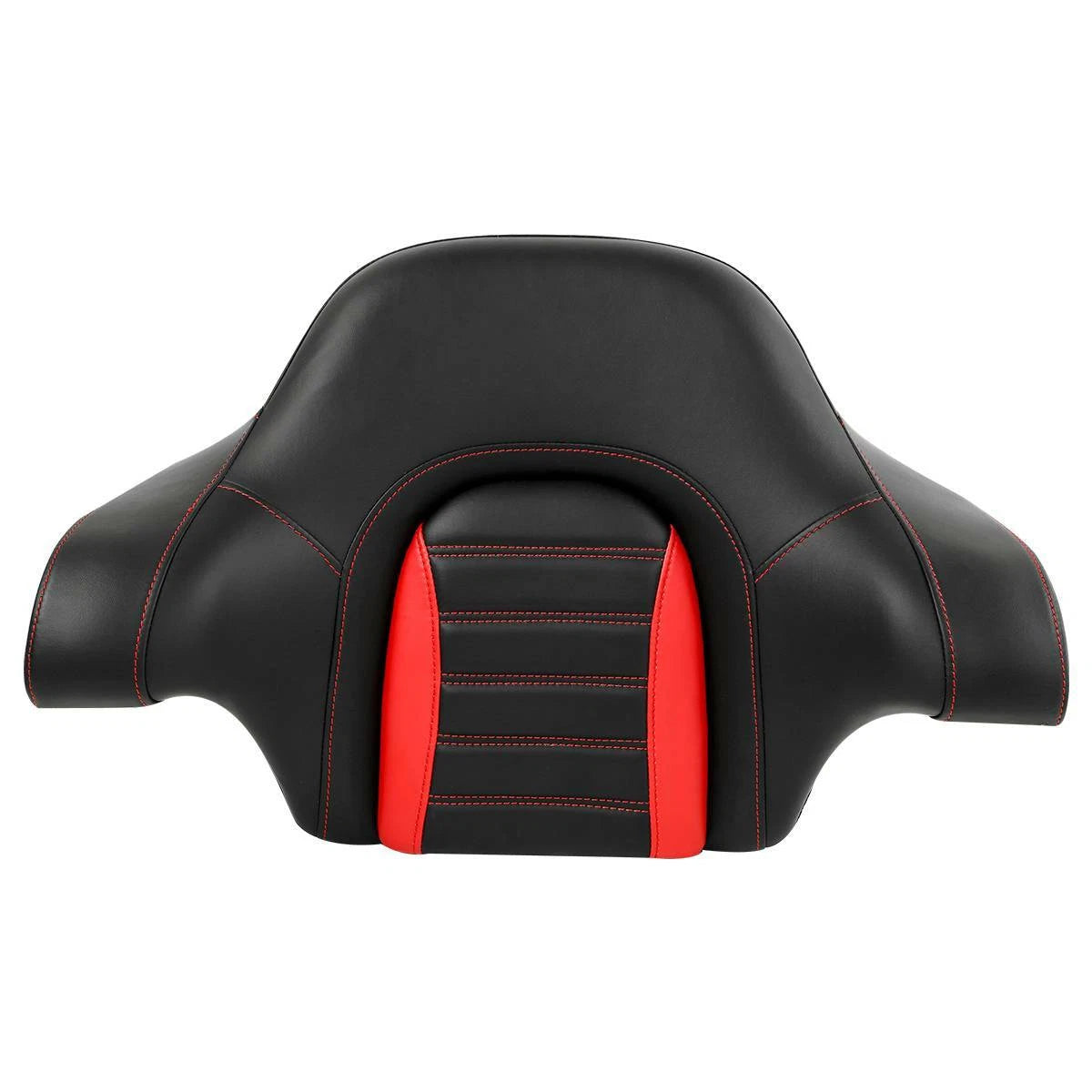 Chopped Trunk Backrest for Harley Touring (2014–2025) Black Red
