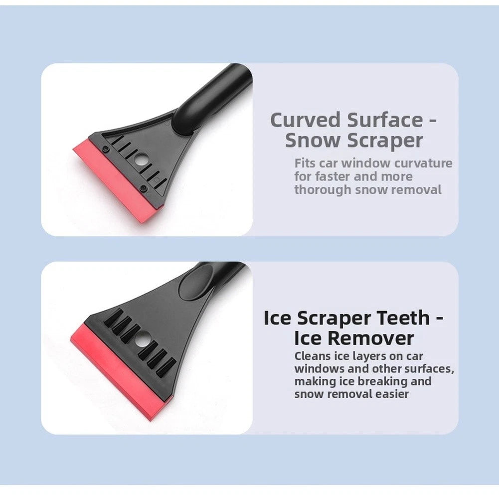 Ice Scraper and Snow Remover for Car (ABS Handle, PVC Blade)