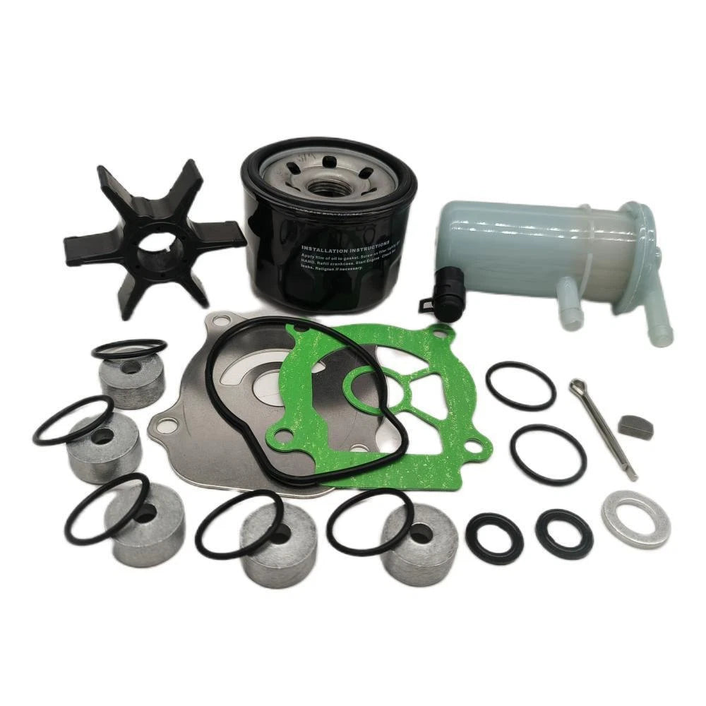Maintenance Service Kit for Suzuki DF 20 25 HP (17400-95870, 15410-87J30)