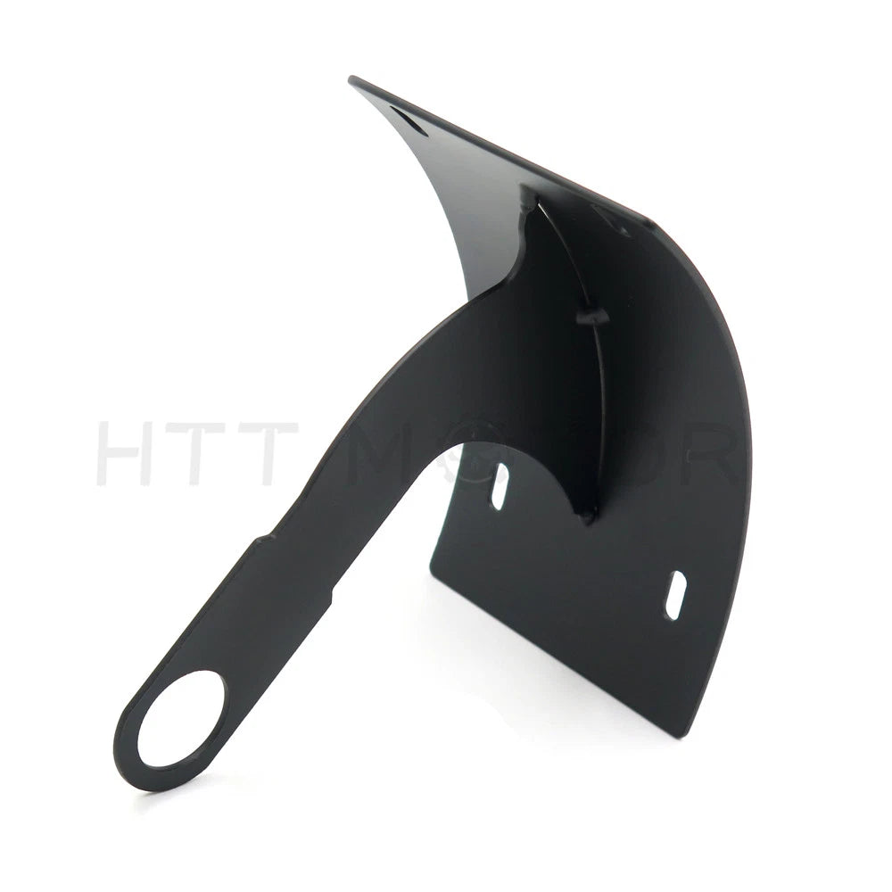 License Plate Relocator Frame Bracket for 1" Axle Vehicles