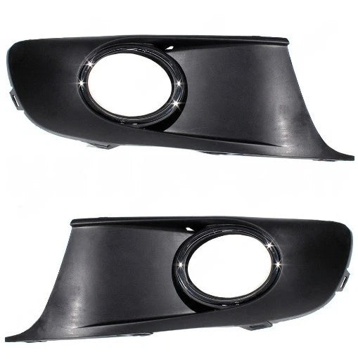 Fog Light Grille Bumper Vent Easy Installation Wear Resistant Non-deforming
