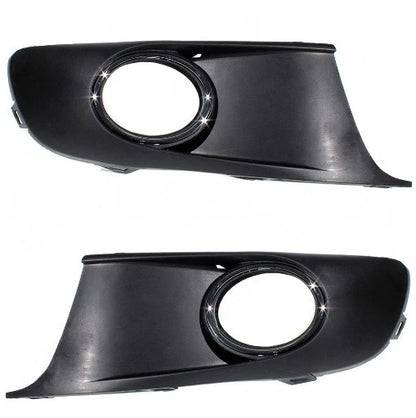 Fog Light Grille Bumper Vent Easy Installation Wear Resistant Non-deforming