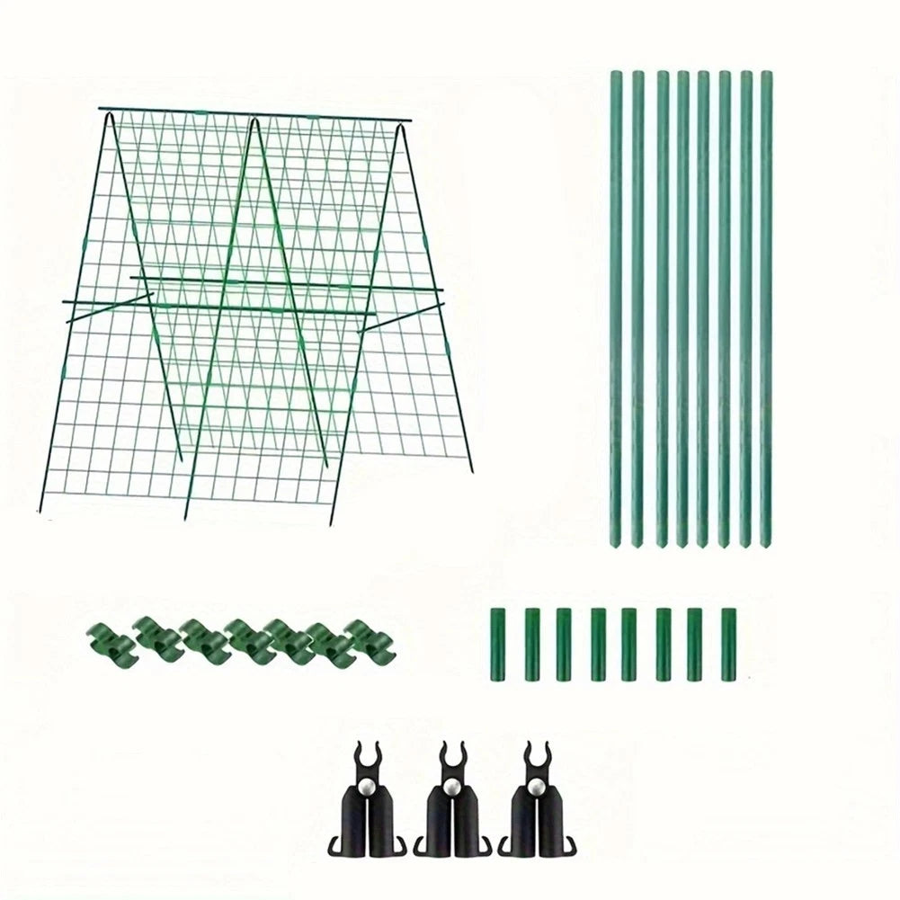 Compact Size A-Frame Garden Trellis for Easy Installation