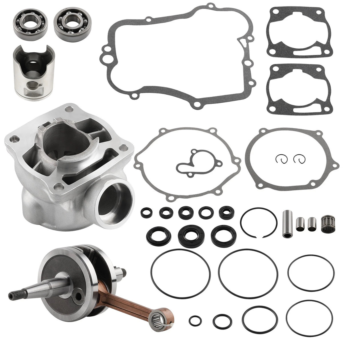 Cylinder Piston Crankshaft Top End Rebuild Kit for Yamaha YZ85 (2002–2014)