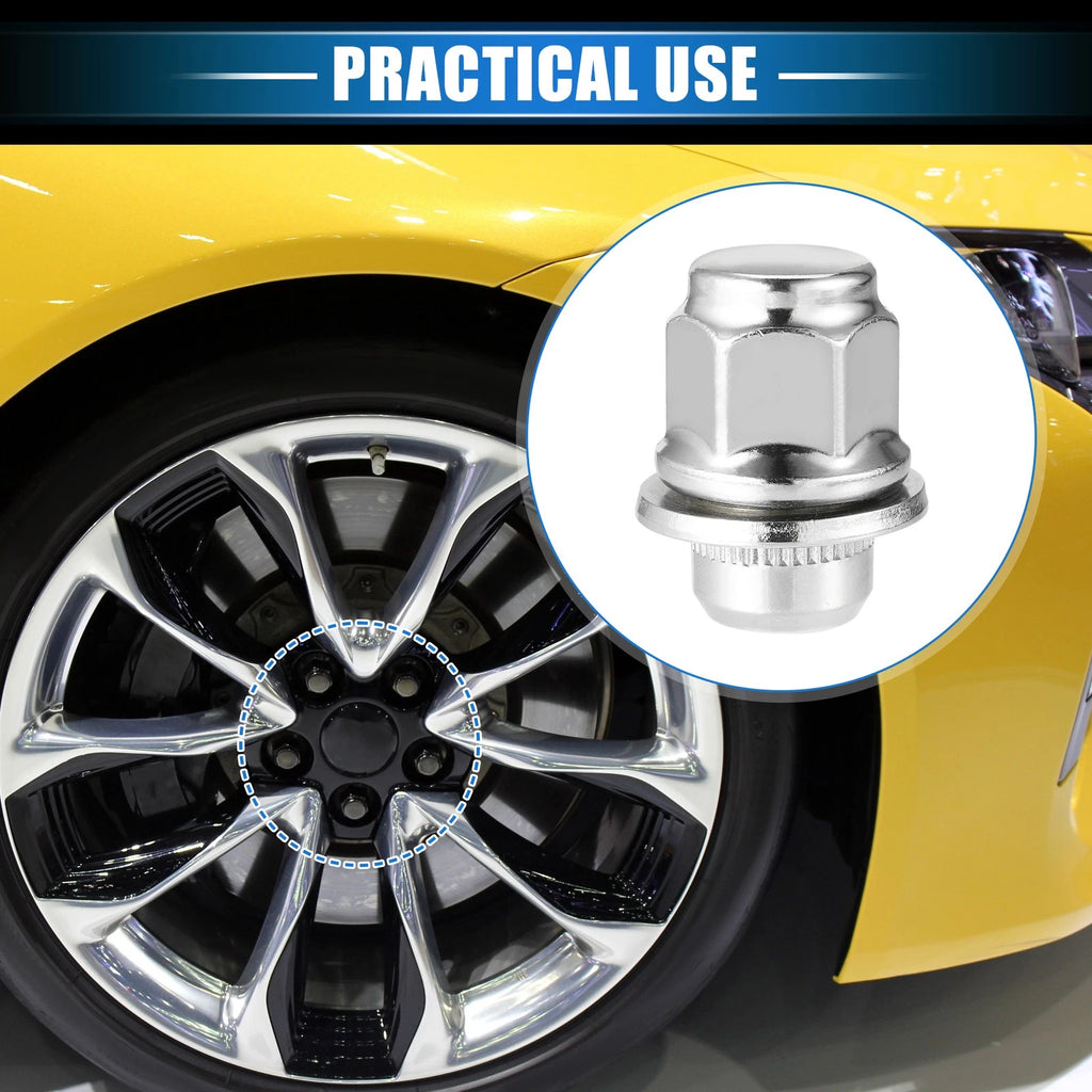 10 Pcs Wheel Lug Nuts Replacement for Lexus LS460 LC500 (2007–2021)