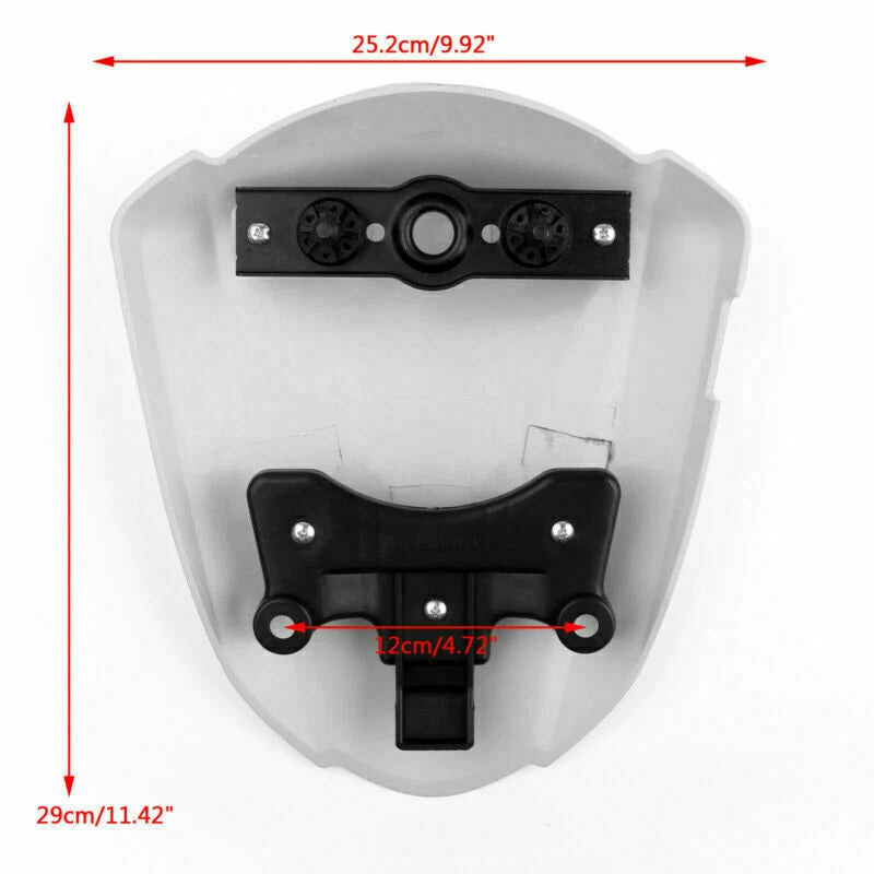Rear Seat Cover Cowl for Suzuki GSXR1000 (2007–2008) B1 White