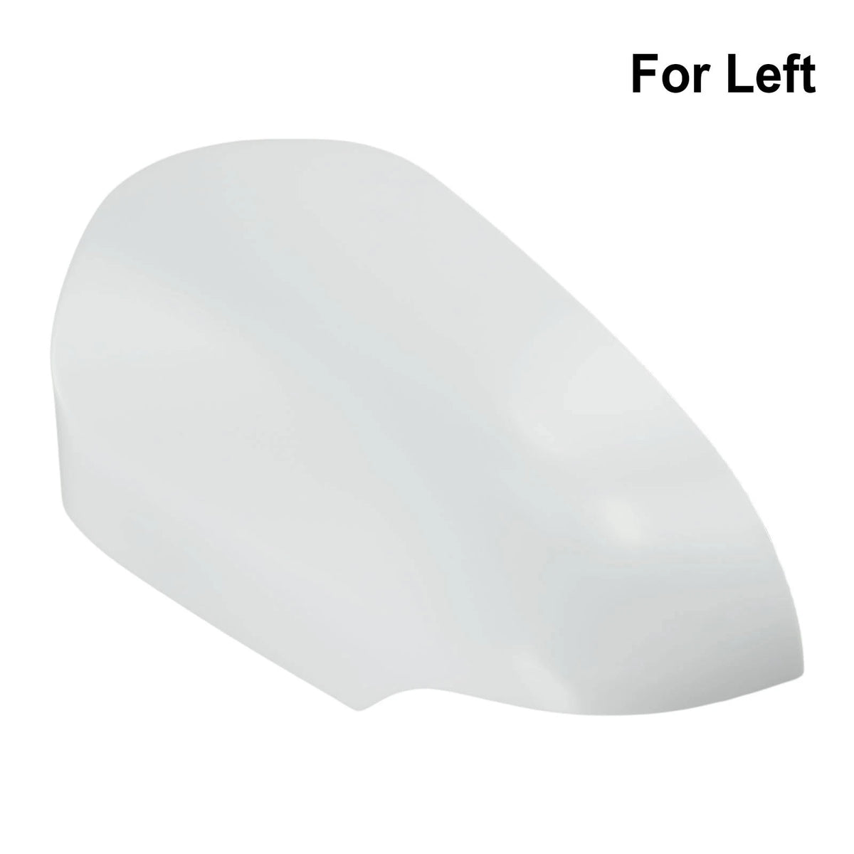 Side Mirror Cover Cap for Toyota Corolla (2014–2017) - ABS White, Left