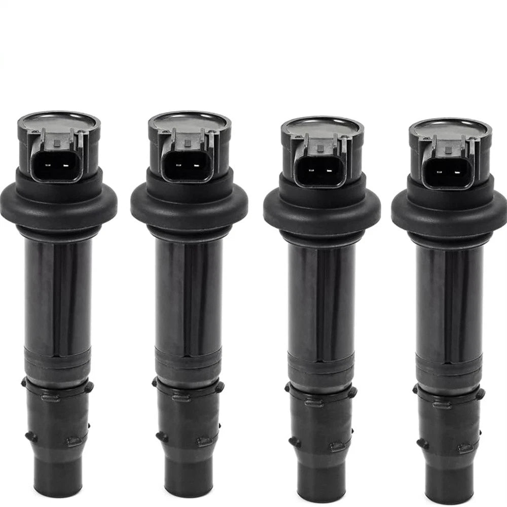 4x Ignition Coil & Spark Plugs For Yamaha V-Max 1700 2009-2020 YZF-R1 2002-2006