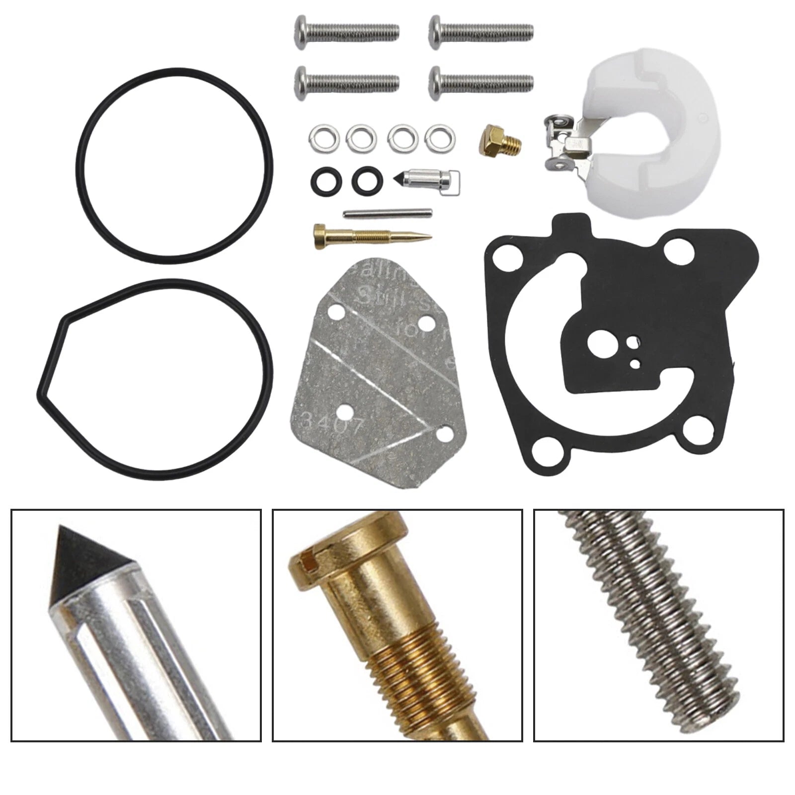 Carburetor Rebuild Kit for Yamaha 40HP 40X M(W/T)HS/L E40X MHL 66T-W0093