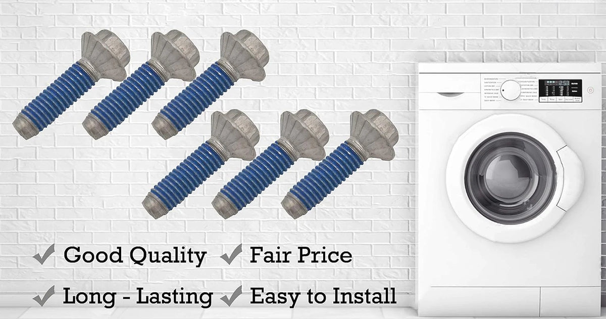 6 Piece Metal Replacement Screws for Samsung Appliance