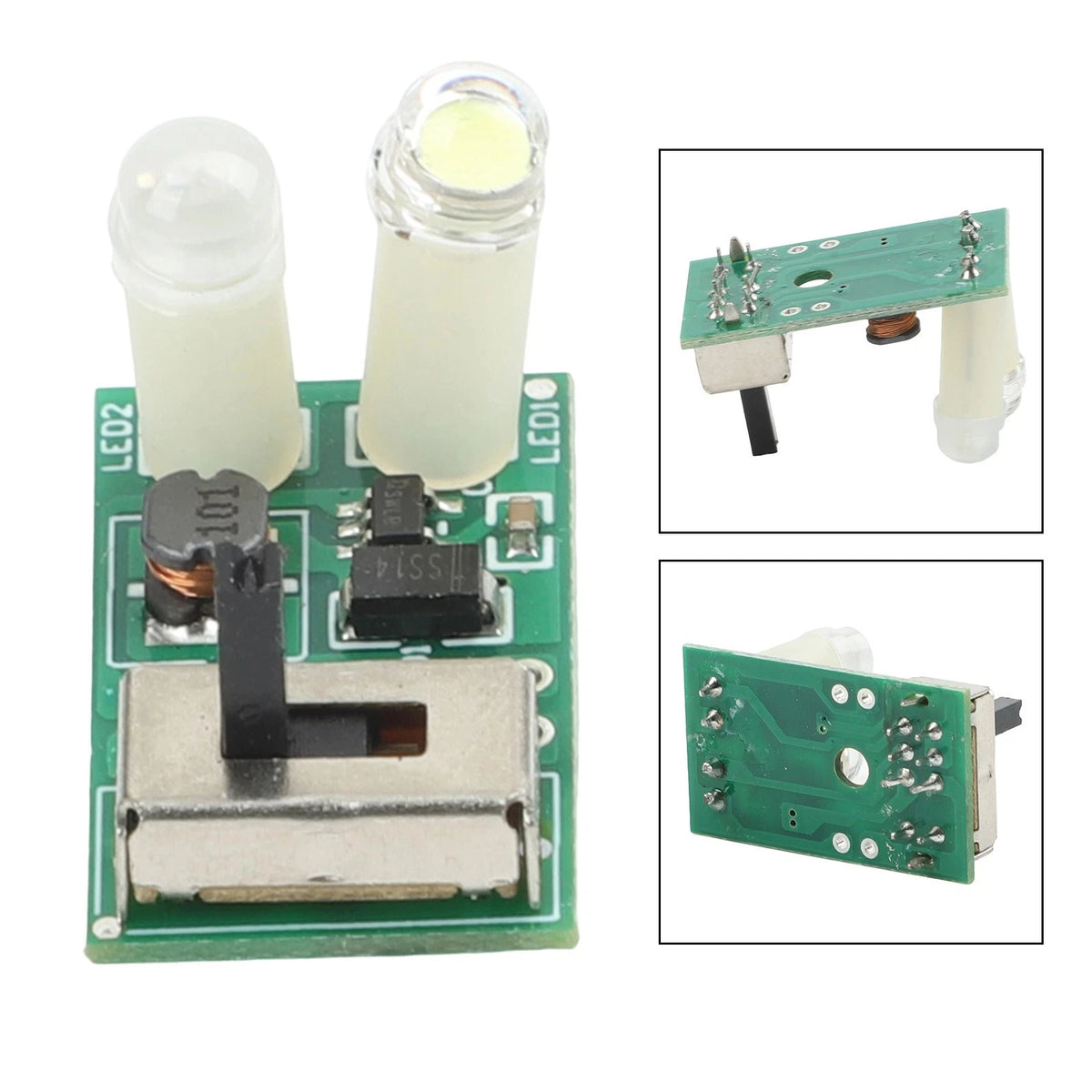 Bright White Light Control Board for DIY Solar Project (1.2V)