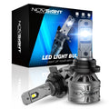 2X 9012 HIR2 6500K LED Headlight Bulbs Kit for High Low Beam