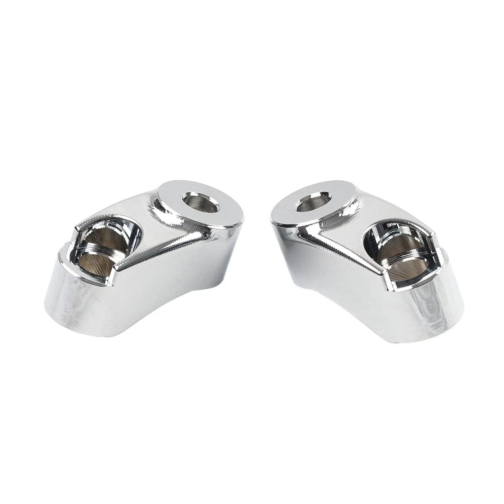 Front Turn Signal Mount Bracket Relocation Kit for Harley Dyna FXR (39MM 49MM)