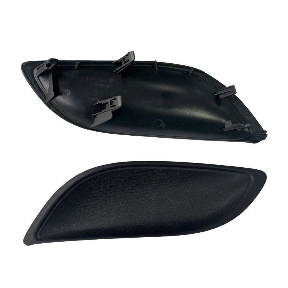 Set of 2 Front Bumper Fog Light Covers for Toyota Yaris (2008–2011)