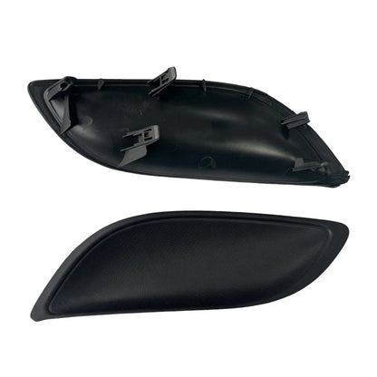 Set of 2 Front Bumper Fog Light Covers for Toyota Yaris (2008–2011)