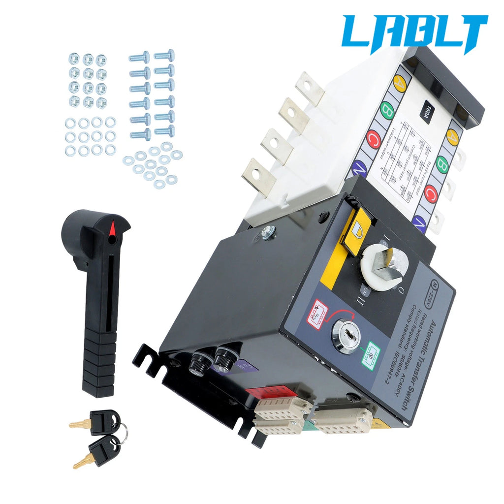 Automatic Transfer Switch 160A 4P for Industrial Applications (110/220V)