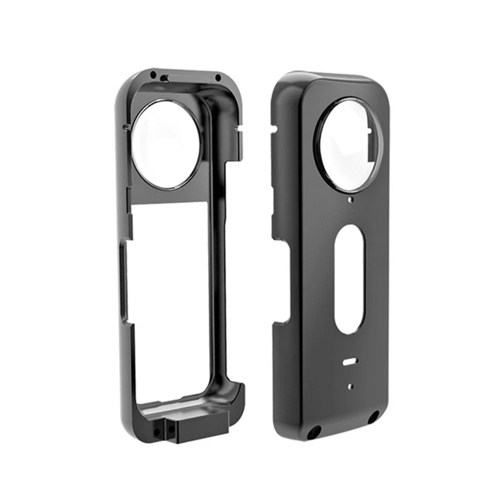 Anti-Drop Protective Cage Housing Frame with Lens Protector for Insta360 X3 (2022–2023)