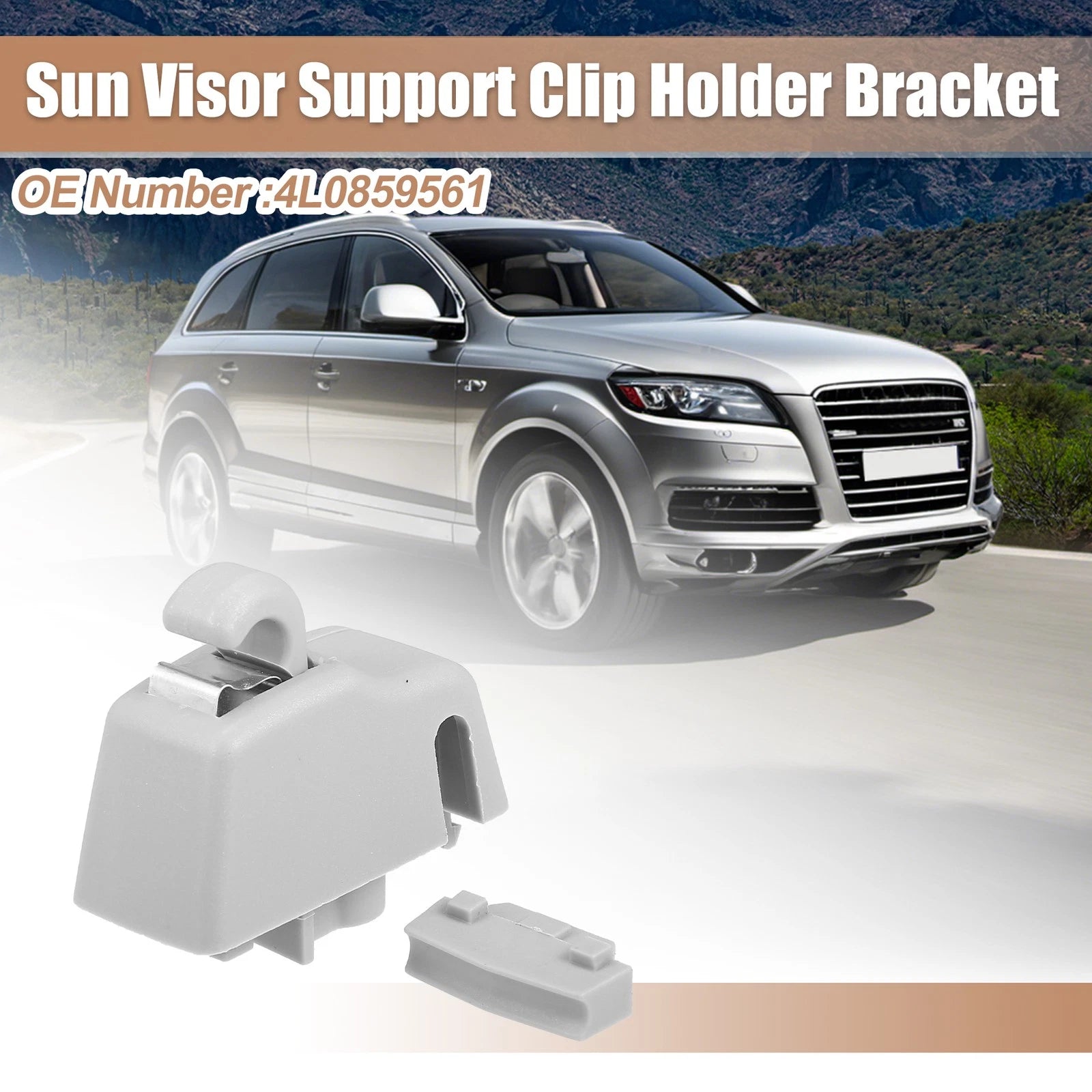 Sun Visor Support Clip Retainer Replacement for Volkswagen Touareg (2011–2018)