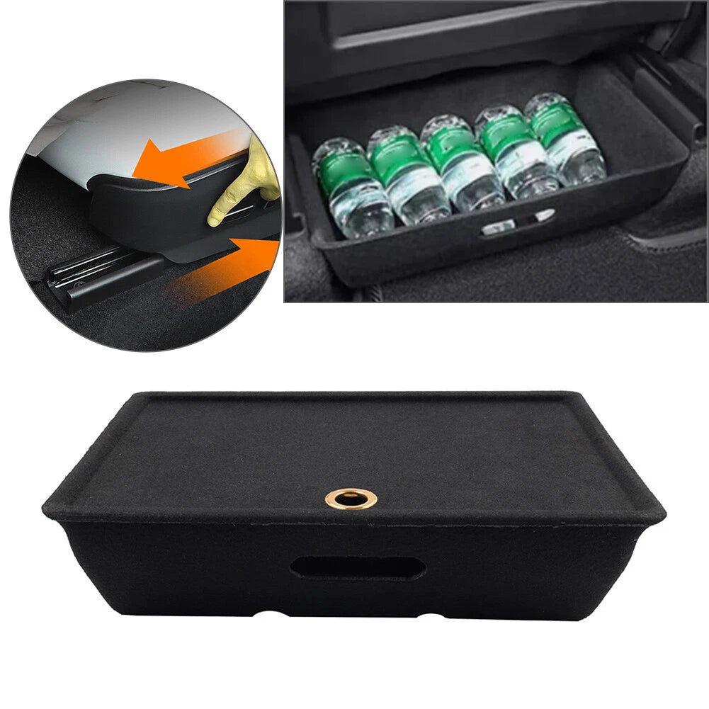 Under Seat Storage Tray Organizer for Tesla Model Y (2016–2022)