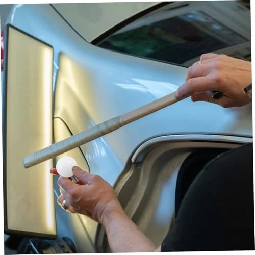 3X Paintless Dent Removal Tool Kit for Universal Use (Metal Hooks & Slide Bar)