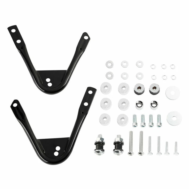 2X Luggage Rack & Docking Hardware Kit for Harley Touring (1997–2008)