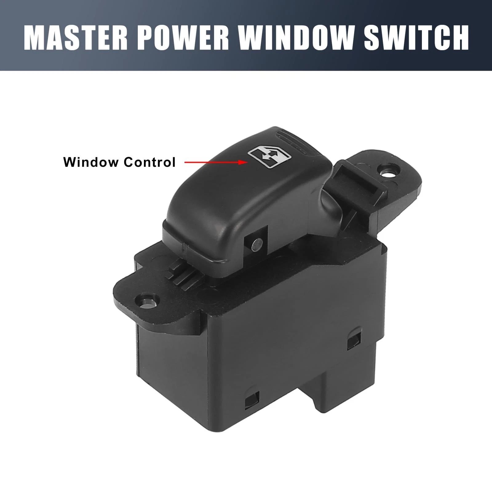 Power Window Switch Front Passenger Side Replacement for Hyundai Santa Fe (2001–2006)