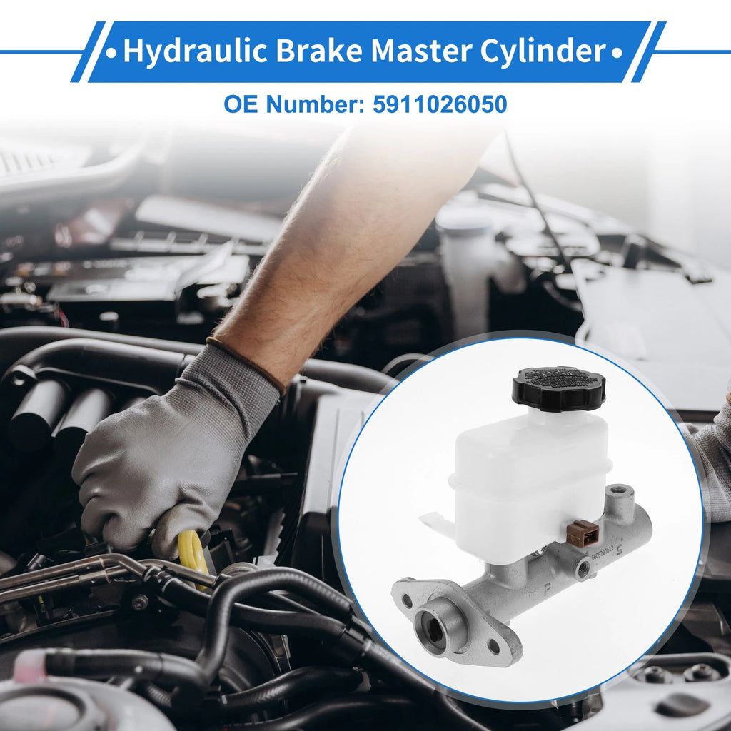 Brake Master Cylinder with Reservoir Replacement for Hyundai Santa Fe (2001–2005)