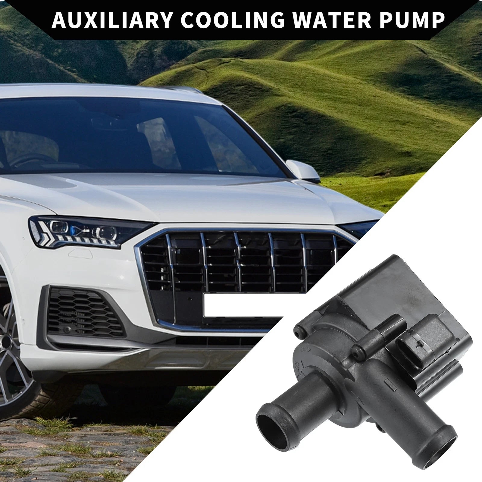 Auxiliary Water Pump Replacement for Audi A8 3.0L V6 Quattro (2011–2018)