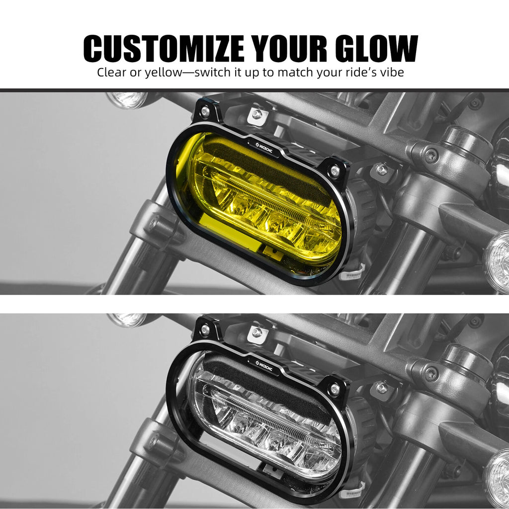 Headlight Protector Guard for Harley Sportster S RH1250S (2021–2024)