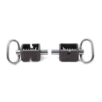 Utility Steel Spring Trailer Gate Weld-On Spring Latch Lock Assembly