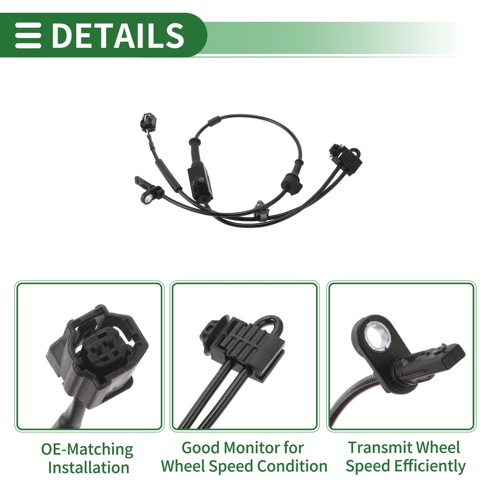ABS Wheel Speed Sensor VC734370X for Mazda 3 (2019) Front Left