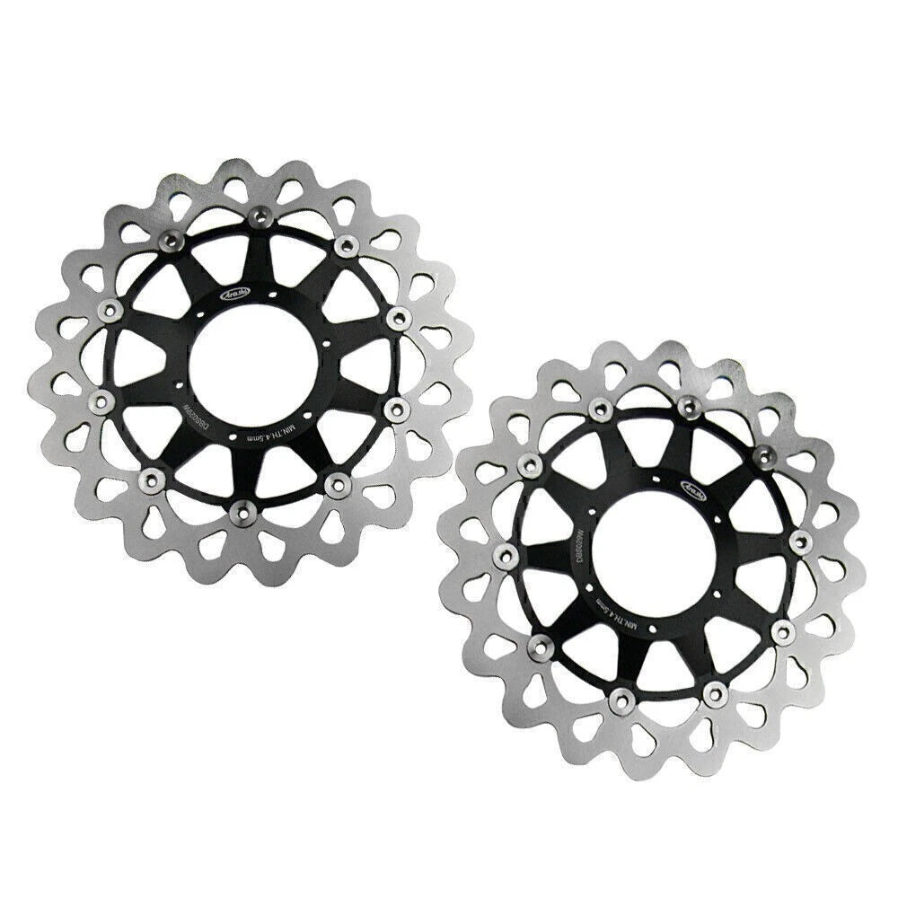 Front Rear Brake Rotors for Honda CBR1000RR (2006–2007) Stainless Steel