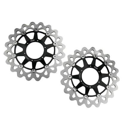 Front Rear Brake Rotors for Honda CBR1000RR (2006–2007) Stainless Steel
