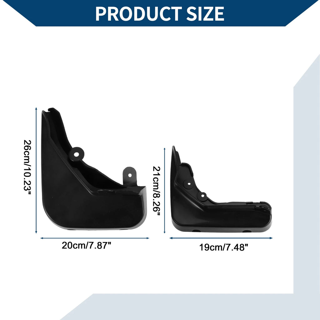 Mud Flaps Splash Guards 1 Set for Mercedes-Benz E Class (2008–2013)