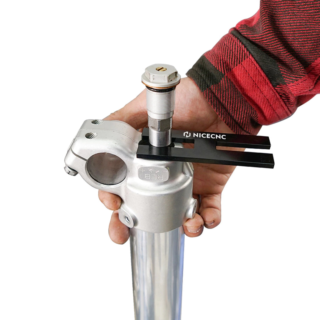 Fork Cartridge Damper Rod Holding Tool 13.3mm 14.3mm for Spring Compressors