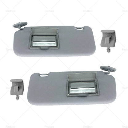 Sun Visor Set with Clips for Hyundai Getz (2002–2012)