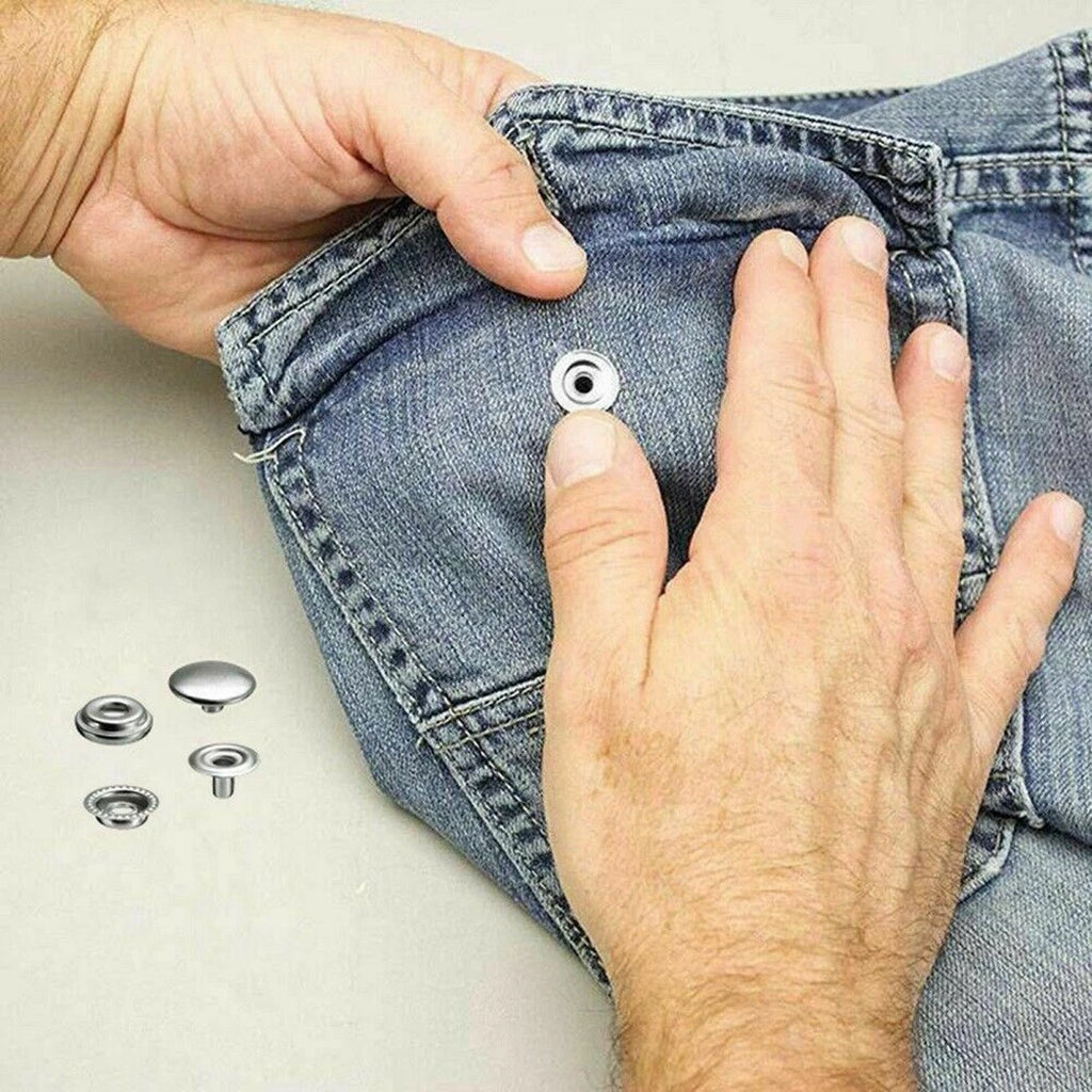 15mm Fastener Snap Kit for Marine Canvas, Leather, Jeans (Universal)