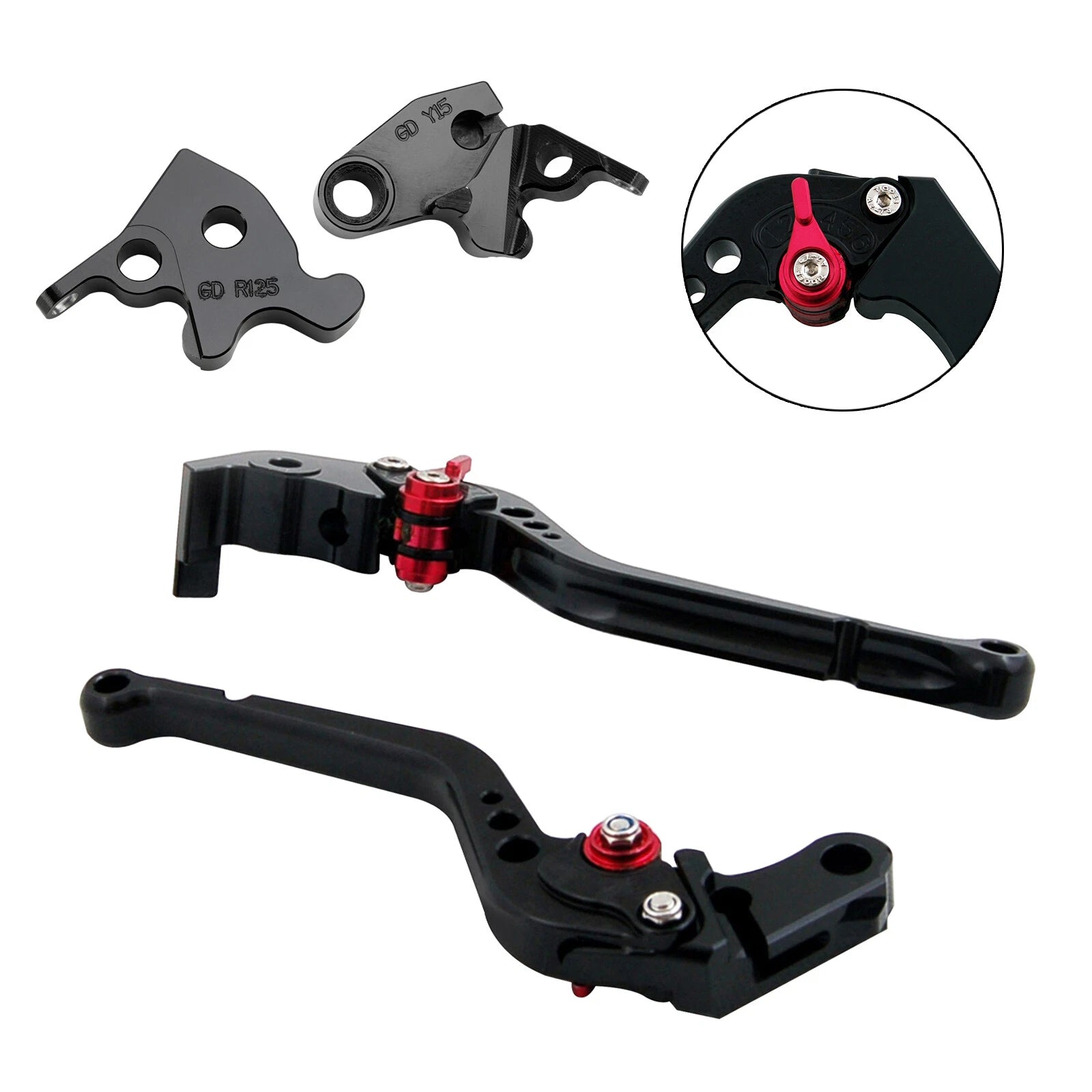 Long Clutch Brake Lever for Yamaha XSR 155 MT15 (2019–2022) A1