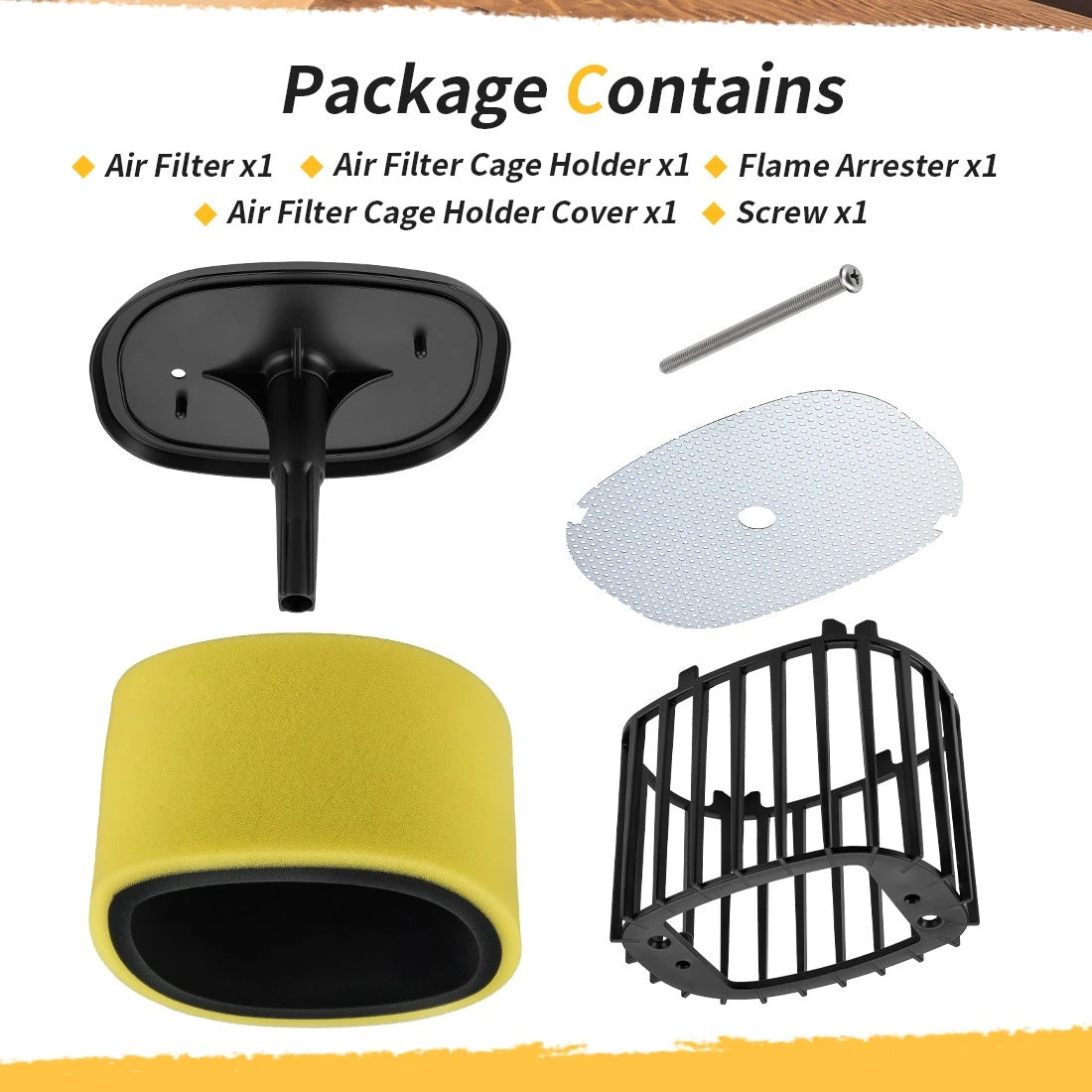 Air Filter Cage Holder for Kawasaki Brute Force 750 KVF750 (2008–2024)