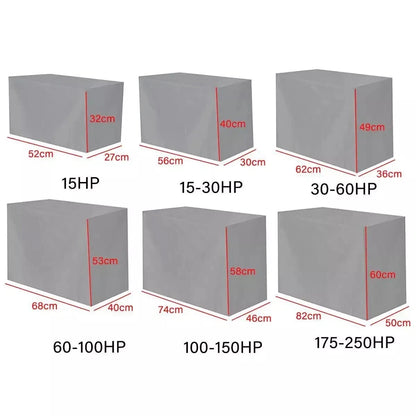 Outboard Motor Engine Cover for Universal 30-60 HP (Silver)