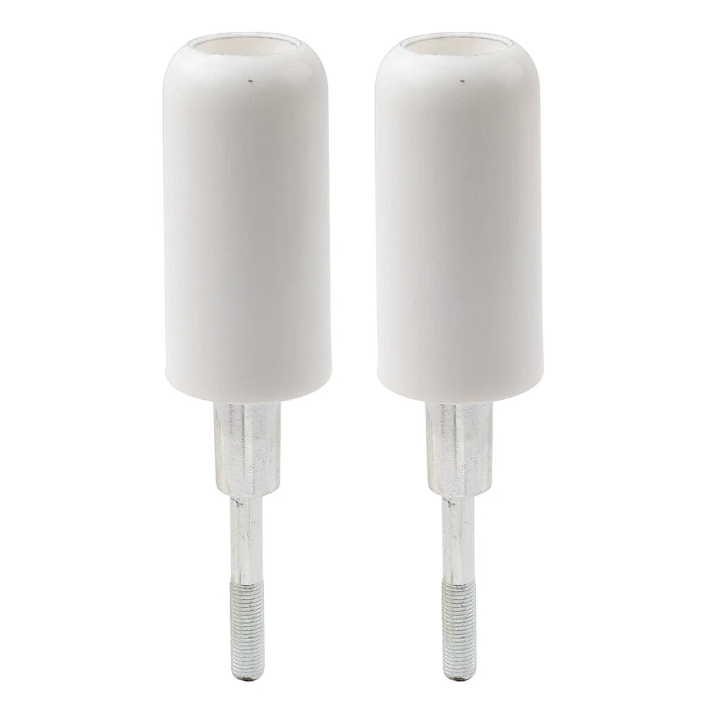 Motor Frame Sliders for Yamaha, Suzuki (Universal) - White