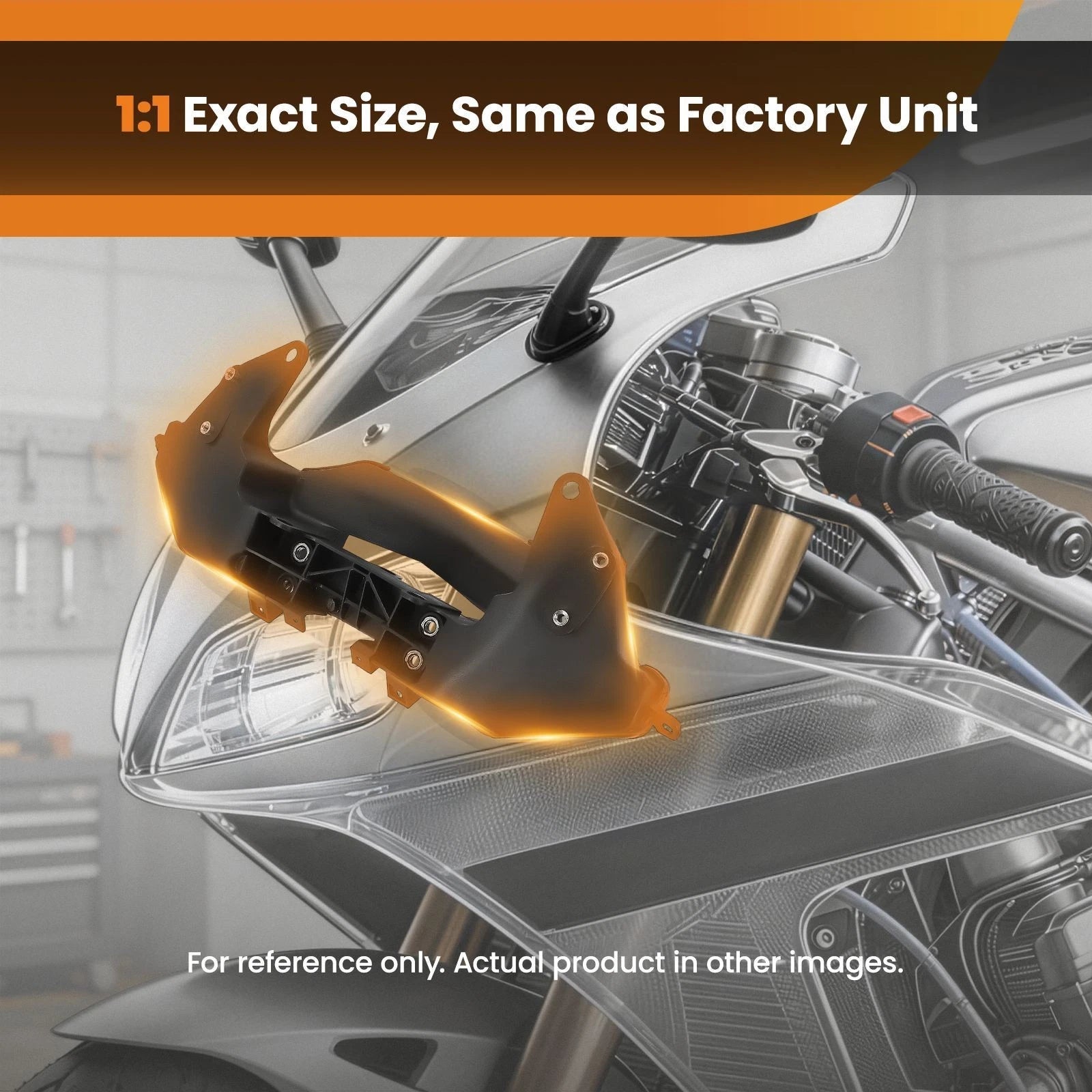Upper Stay Fairing Headlight Bracket for Yamaha YZF-R1 (2004–2006)