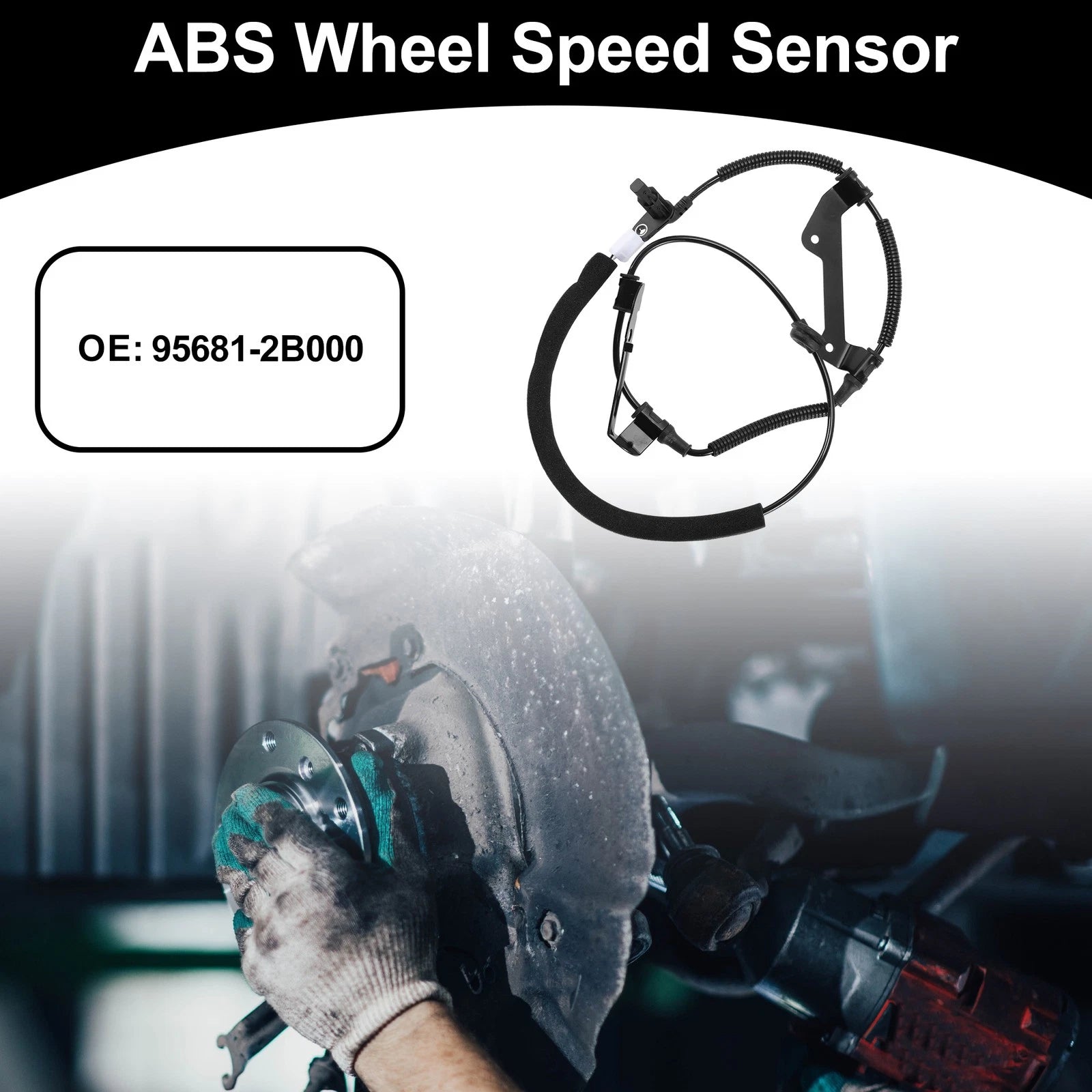 ABS Wheel Speed Sensor Rear Right for Hyundai Santa Fe (2013–2018)