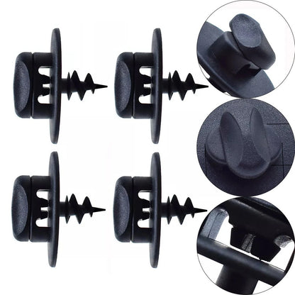 for Easy to Use Car Mat Clips for Seat and For Skoda Black Long Lasting